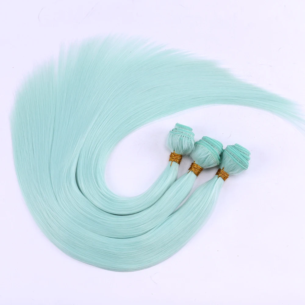 22 Inch 100 Gram One Piece Brazilian Straight Synthetic Hair Weave Ponytail Extensions for Africa Women hair extensions