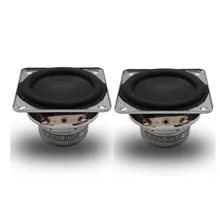 SOTAMIA 2 шт 46,5 мм полный спектр мини-динамик 4 Ом 5 Вт квадратный внутренний Магнитный DIY Bluetooth звуковой динамик домашний кинотеатр