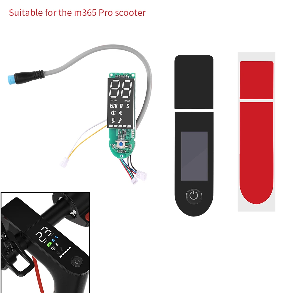 

for Xiaomi M365 Scooter Pro Dashboard W/ Screen Cover BT Circuit Board for Xiaomi M365 Pro Scooter M365 Accessories