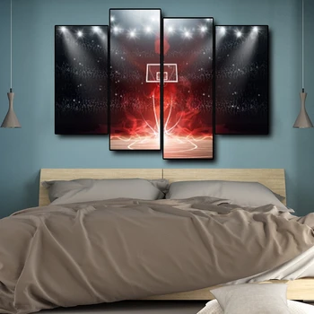 

Cool Basketball Court Dunk Master Canvas Painting Art Wall Pictures Posters Prints for Living Room Home Decor No Framed