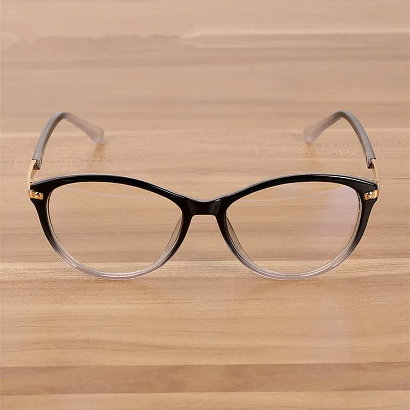 Винтажная оправа для очков в стиле кошачьи глаза женские мужские брендовые прозрачные ретро оптические оправы для очков прозрачные линзы ретро очки