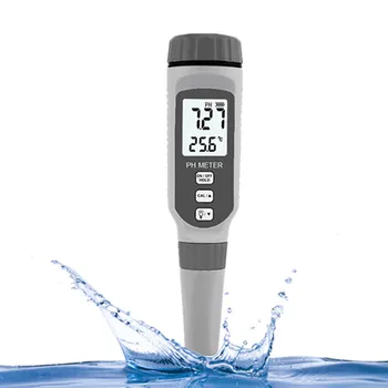 

Digital PH Meter Tester Portable Water Quality Tester LCD Display PH Temperature Meter for Aquarium, Pool, Drinking Water