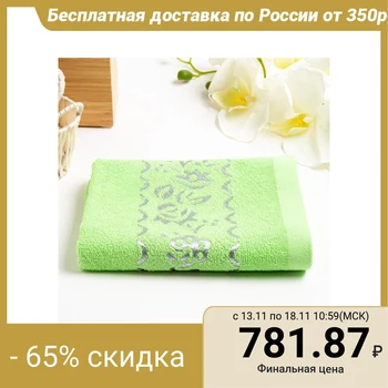 

Terry towel TENDERNESS 060 70 * 130 cm, green, cotton 100% 340g / m2 5224889