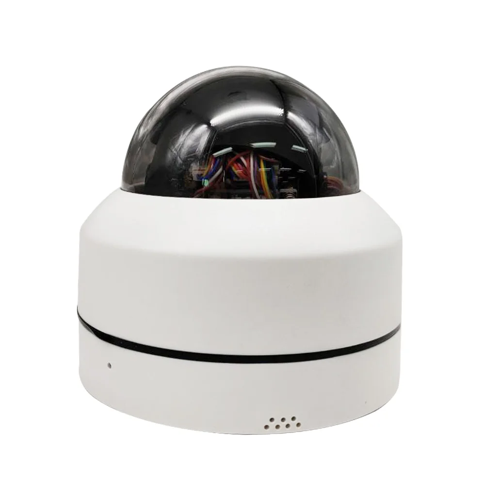  2MP Mini Wifi PTZ Dome Camera Outdoor 4X Optical Zoom Built-in SD Card Slot Two Way Audio Home Secu