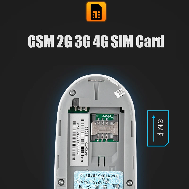 GSM беспроводные телефоны Поддержка 2G 3G 4G SIM карта беспроводной телефон с SMS
