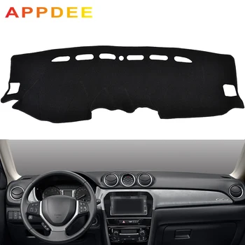 

APPDEE Car Dashboard Cover Dash Mat Automobile Dash Board Pad Carpet Anti-UV For Suzuki Vitara Escudo 4th 2015 2016 2017 2018