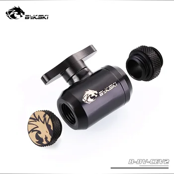 

BYKSKI Water Valve Switch Kit Double Inner G1/4 Thread Double Female Water Cooler System / Switch+Glug+Male to Male Fitting