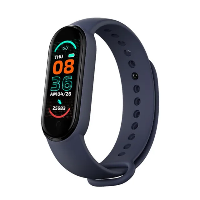 2021 M6 Smart Bracelet Women Men Kids Heart Rate Blood Pressure Monitor Waterproof Sports Band Fitness Tracker Smartwatches 