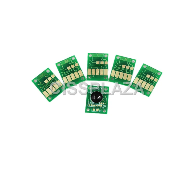 CISSPLAZA 5 цветов BCI380 BCI 380 381 чип совместимый с canon PIXUS TS6130 TR8530 TR7530 TS6230 TR9530 чипы для