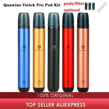 

Original Heavengifts Quawins Vstick Pro Pod System Kit with 400mAh Battery & 2ml Pod E Cigarette Kit vs Kubi Kit/ Vinci / Drag X