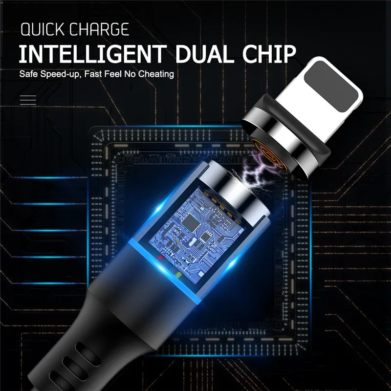 Магнитное зарядное устройство Micro usb type C кабель для iphone X 7 samsung S9 huawei P20 происхождения Быстрая зарядка магнит Android телефон шнур данных