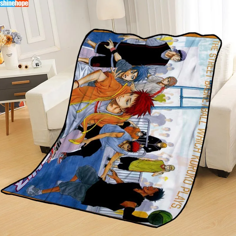 Одеяла на заказ Kuroko без корзины одеяло s для кровати мягкие TR DIY ваше изображение Прямая поставка плед путешествия - Цвет: Blanket 16