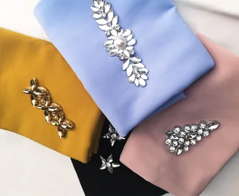 

Handmade Crystal Plain Bubble Chiffon Hijab Women Scarves Shawl Dubai Malaysia Headwear Wrap Headscarf Plain Scarf foulard donna