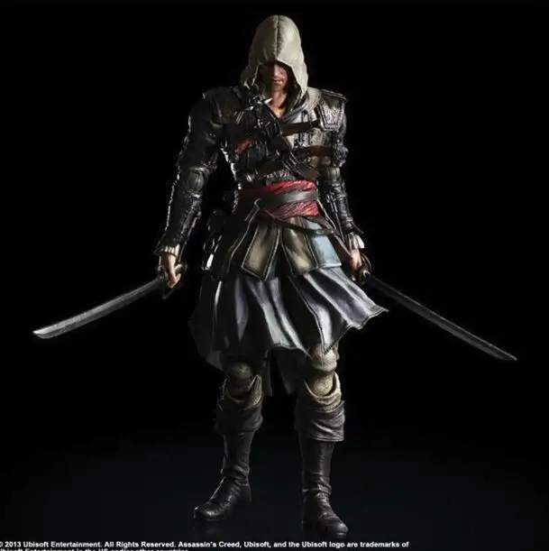 

PLAY ARTS 27cm EDWARD KENWAY Action Figure Model Toys