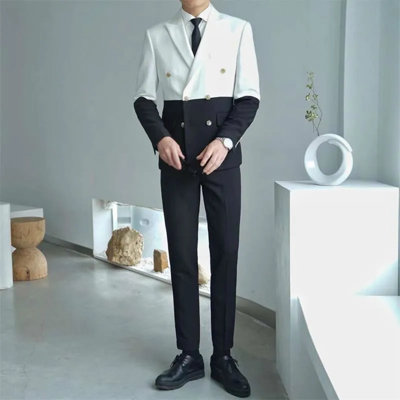 Splice-Contrast-Color-Mens-Party-Suits-Mens-Stage-Fashion-Mens-Slim-Fit-Suits-With-Pant-Prom (2)