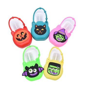 

1pc 30ML Halloween Cover Silicone Gel Case For Hand Sanitizer Mini Hand Sanitizer Disposable Detachable Cover Travel Portable