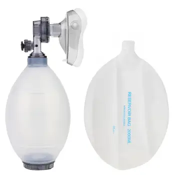 

Simple Self-help Kids Adults Manual Breathing Ball Apparatus Resuscitator Ambu Bag First Aid Tool fast shipments