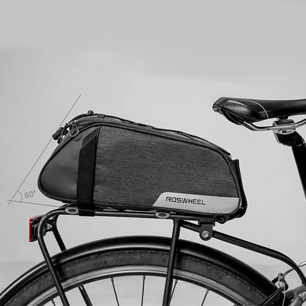 7L Roswheel MTB велосипед велосипедное заднее сиденье багажник сумка пакет Перевозчик+ 3 прочные регулируемые ремни