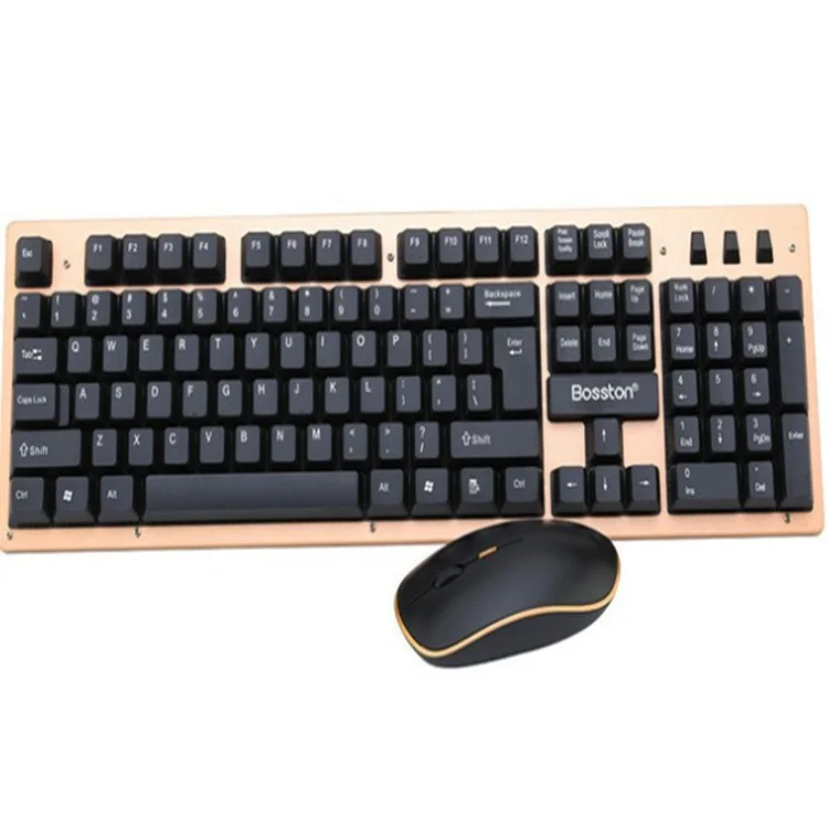 

BOSSTON WS400 Aluminium Alloy Genus Wireless Keyboard And Mouse Set Ultra-Thin Mute Waterproof Mouse And Keyboard Smart