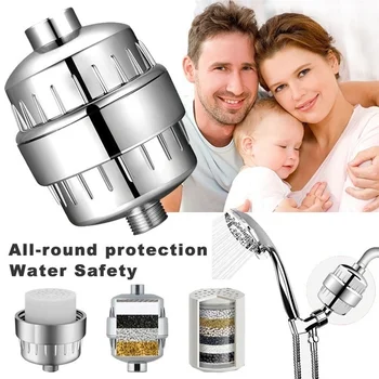 

Faucet Universal Bathroom Water Purifier Eliminate Heavy Metals Chlorine Removal Shower Filter