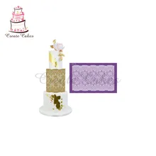 Цветы торт stencil кружевные сетки трафареты для свадебных трафарет для торта трафареты форма для выпечки торта Кондитерские инструменты для украшения торта
