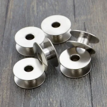 

100 Pcs Empty Bobbins Sewing Machine Spools Durable Lightweight Portable Home DIY Sewing Tool Accessories