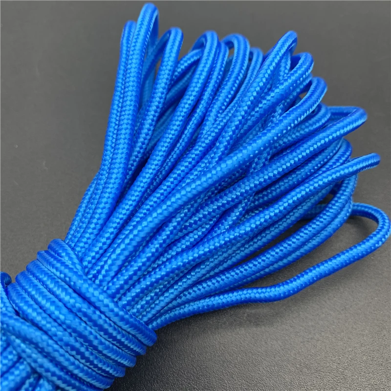 Nylon Cord Nylon Rope 10Yards/Lot 3mm Parachute Cord Rope Lanyard Rope For Mil Spec Type Climbing Camping Survival Equipment DIY Mask Lanyards