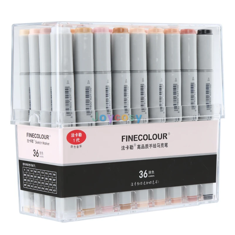 Copic Sketch Twin Tip Marker Pen, Skin Tones Set Of 12 24 36