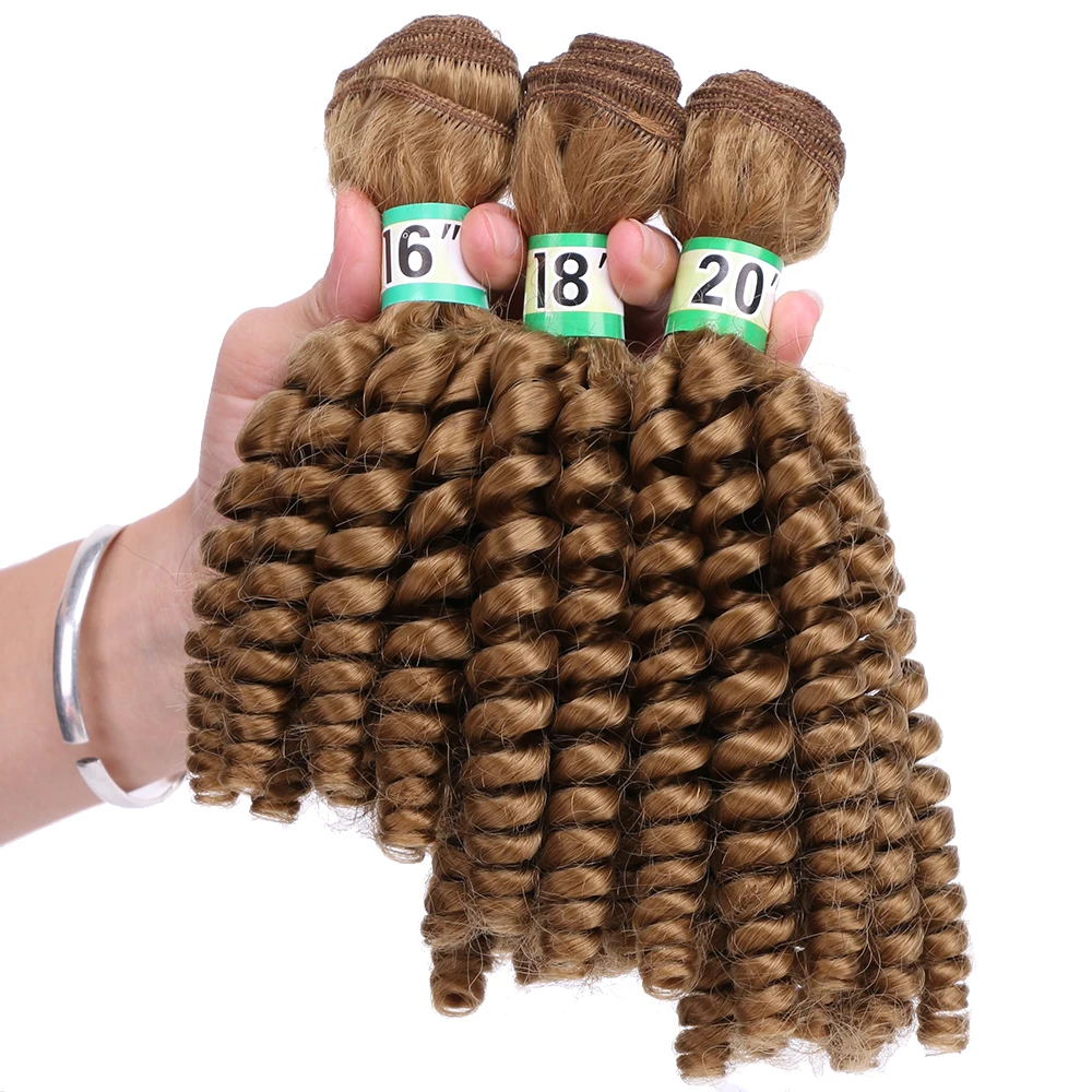FSRHAIR 70 гр./шт. Черный-зеленый афро Фунми вьющиеся волосы пучок синтетических волос для наращивания Омбре волосы продукт