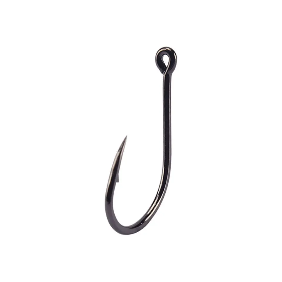 mustad Рыбалка крючок колючие рыболовные крючки 2#-10# крючок с отверстиями рыболовные крючки