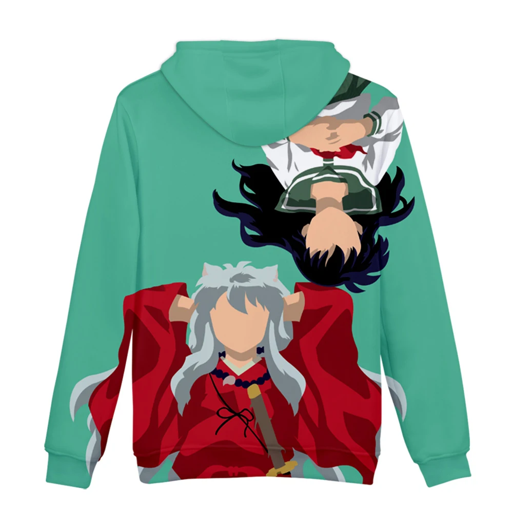 Горячая Распродажа 3D Аниме толстовки Inuyasha героев из мультфильмов аниме манга Inuyasha Толстовка Для мужчин/wo Для мужчин и детей с длинными рукавами для мальчиков и девочек прикольная верхняя одежда