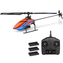 WLtoys – hélicoptère radiocommandé K127, Drone, jouets d'avion RC avec gyroscope à 6 axes pour enfants et débutants, cadeau d'avion RC