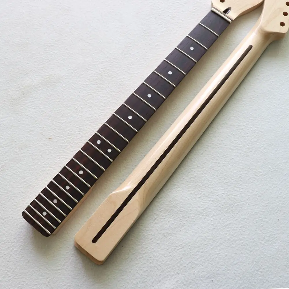 Бесплатная доставка 22 fret Nitro готовая канадская Кленовая гитара для шеи Замена tele