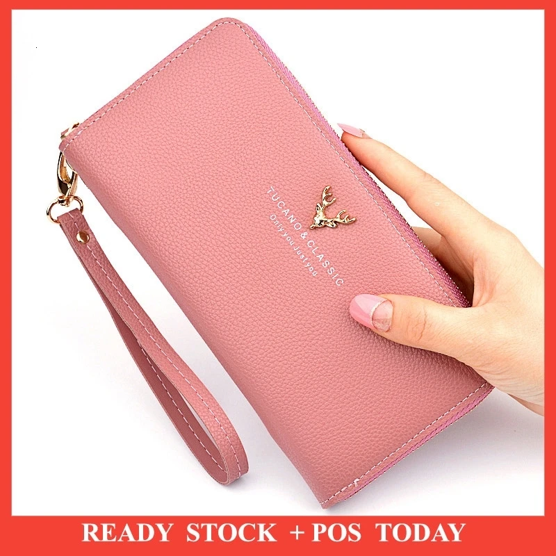 

YICIYANew Women's Wallet Long Zipper Large Capacity Clutch Bag Women's Phone Bag Long purse
