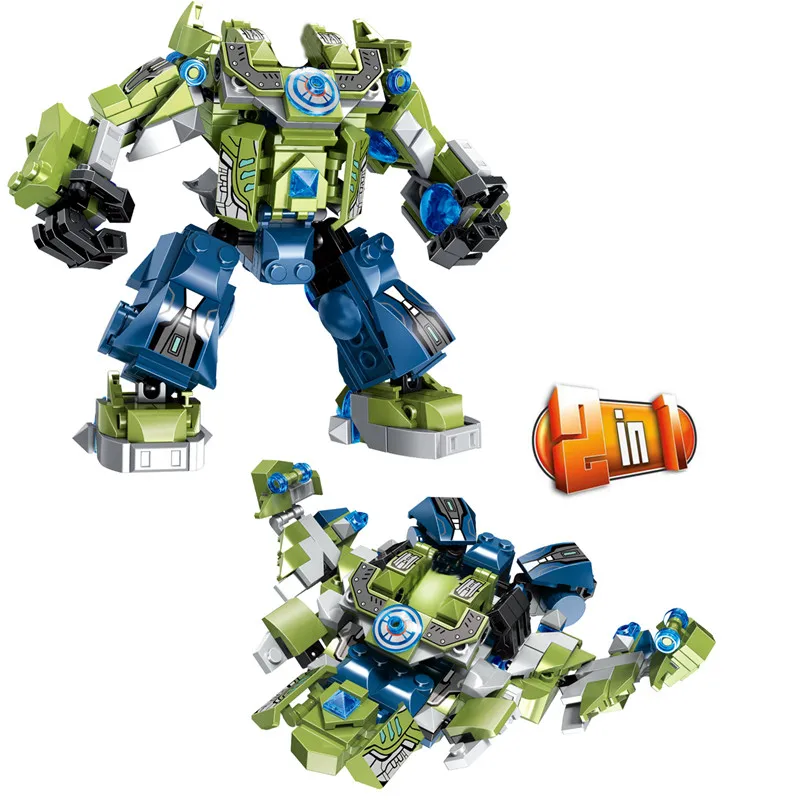 

2019 Marvel Avengers Endgame Super Heroes Iron Man Hulk 2 In 1 Armor Mech Building Blocks Bricks Toys Assemble Kids Xmas Toys