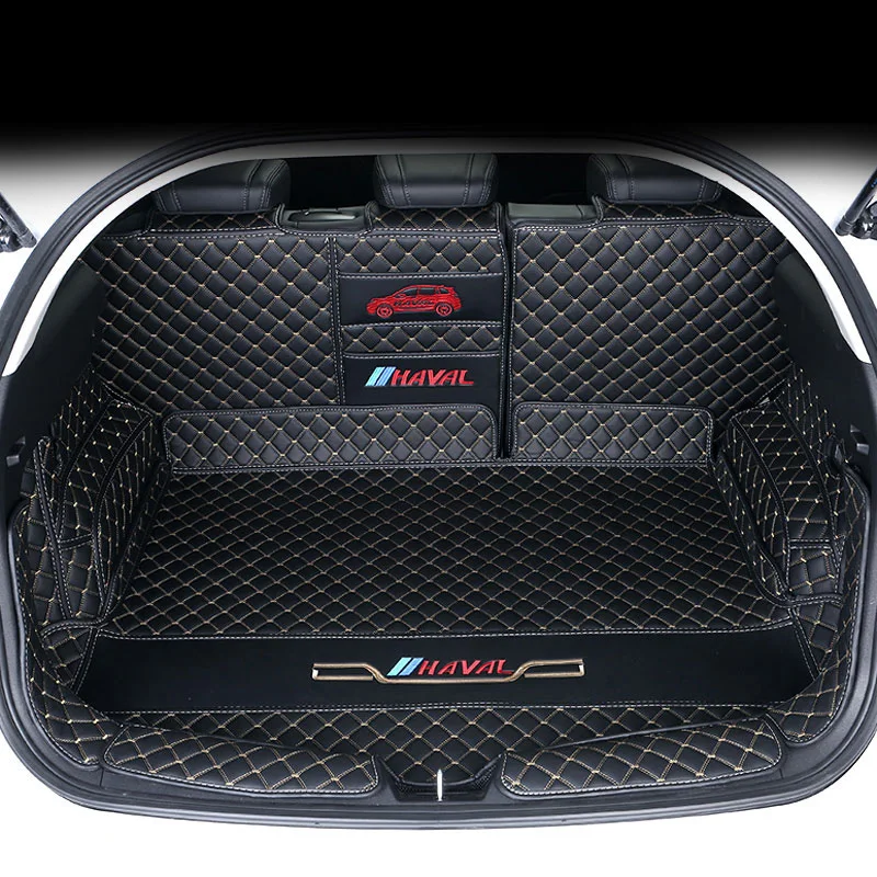 Lsrtw2017 для great wall haval F7 Кожаный Автомобильный Коврик багажника cargo liner 2018 2019 2020