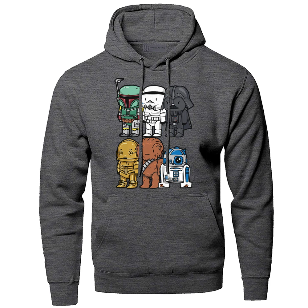 Star Wars Hoodies Sweatshirts Men Yoda Darth Vader Hooded Sweatshirt Hoodie Winter Autumn Fleece Streetwear Starwars Sportswear