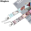 CA1391 Cat Cute Lanyard Keychain Lanyards for Keys Badge ID Camera Mobile Phone Rope Neck Straps Accessories Gifts 1pcs ► Photo 3/6