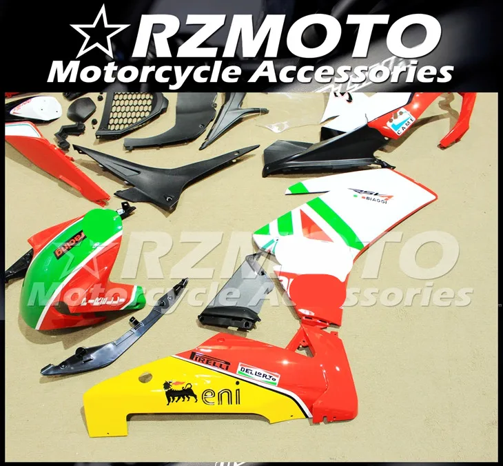 ABS мотоцикл обтекатель комплект для APRILIA RSV4 1000 2010- год кузов литьевая форма Магазин № 1915