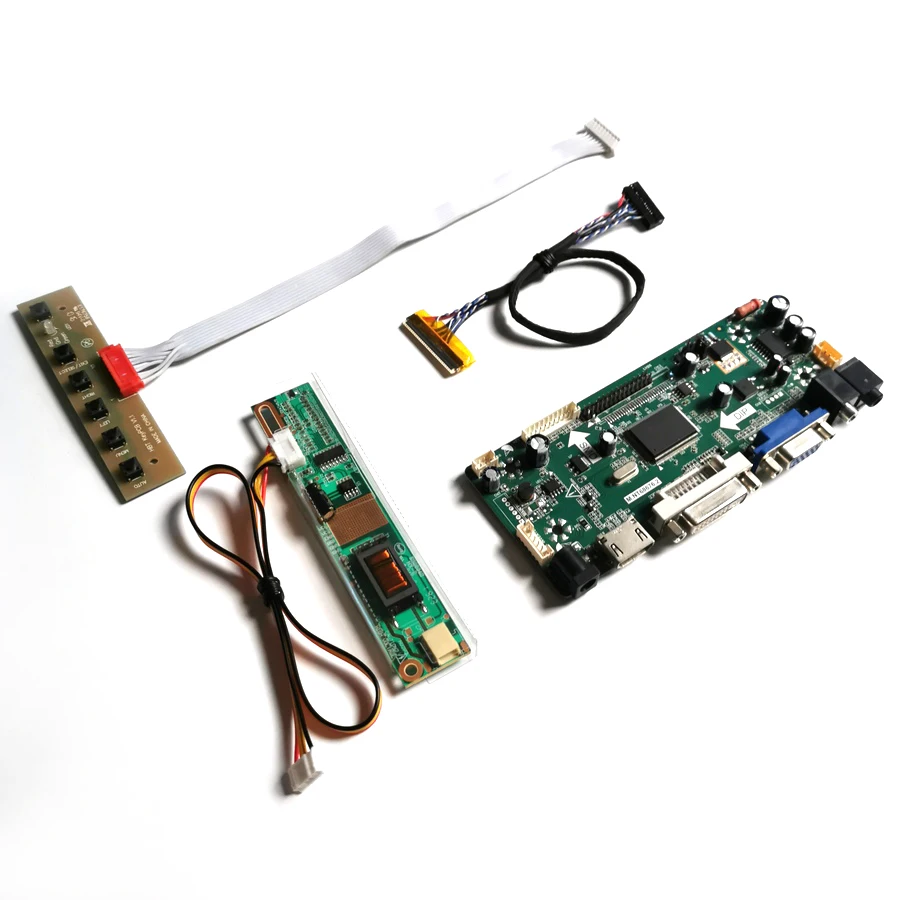 Для LP150X08-TLB1/TLC1 HDMI+ VGA+ DVI M. NT68676 плата контроллера экрана 1024*768 1" LVDS 30Pin CCFL ЖК-монитор панель комплект