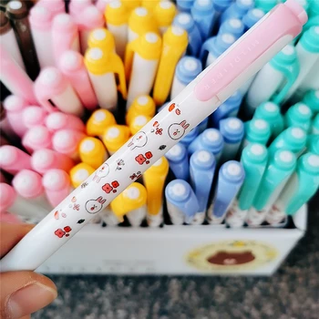 

5pcs/set ZEBRA WKT7 mildliner Cartoon character limited highlighter pen Little bear Fluorescent pen kawaii highlighter