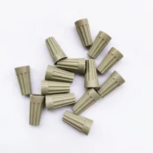 100 шт. разъем штыревого соединения P1 серого цвета для 2 шпильки 0,5-1,5 мм квадратная проволока комбинации спирея линейное нажатие кепки