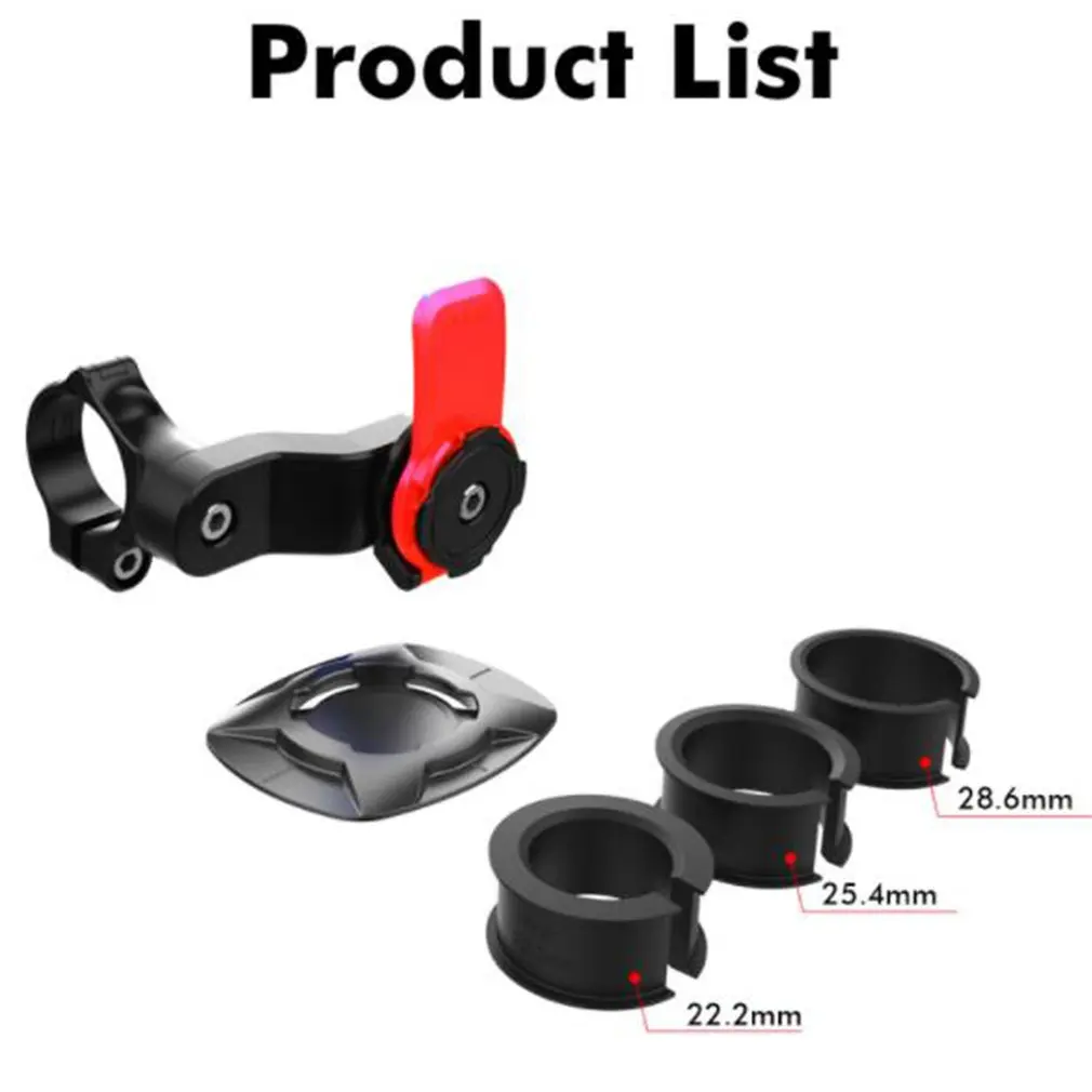 Phone Bracket For MTB Bike Scooter Motorcycle Navigation Bike Holder 360° Rotatable For Multiple Phones Security Lock Bracket phone holder for car