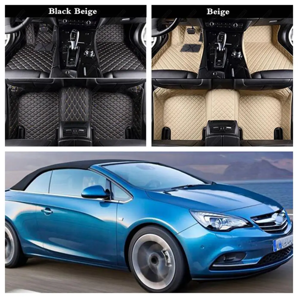 Автомобильные коврики роскошные автомобильный коврик для ног Opel Adam Ampera H J G Mokka