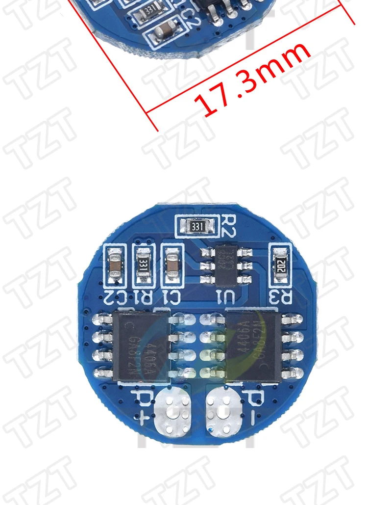 TZT 2S 3A 4A 5A 8A 10A 13A 20A 7,4V 8,4V Li-Ion 18650 Lithium-Batterie-Schutzplatine / BMS-Platine Standard / Balance – Detail 12