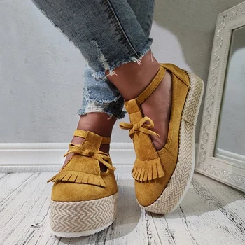 

Women Summer Sandals Back Strap Buckle Platform Wedges Mid Heel Increasing Height Fashion Beach Ladies Shoes Zapatos De Muje