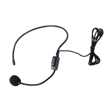 

Professional First Vocal Wired Headset Microphone Microfono for Voice Amplifier Speaker with 3.5mm Jack Dropshipping ONLENY