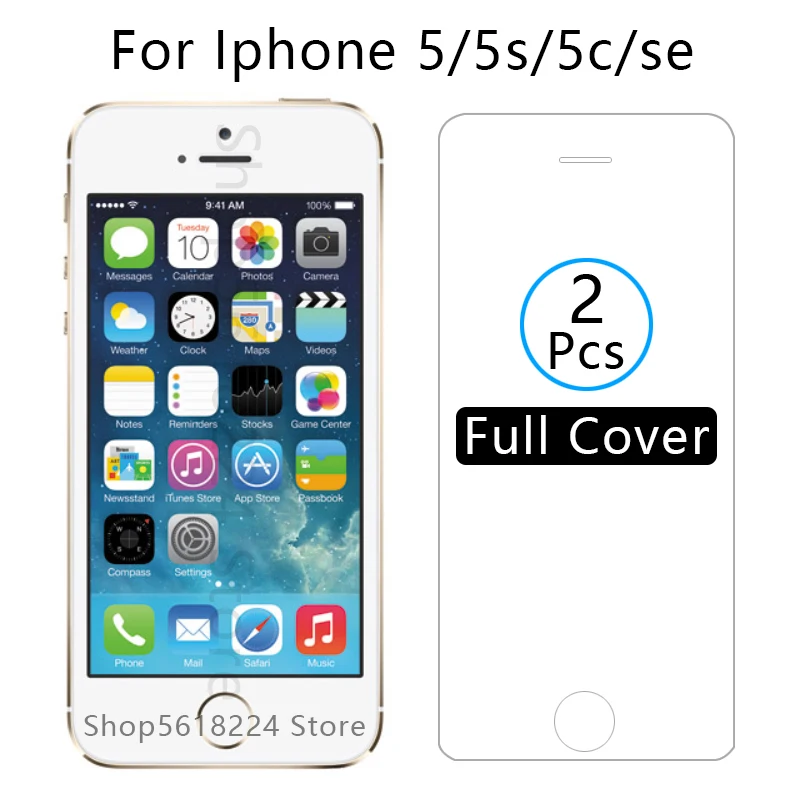 Чехол для iphone 5s se 5 5c чехол из закаленного стекла на i phone s e c es s5 c5 Защитная пленка