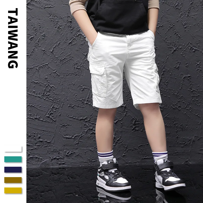 

Boys' Casual Pants 2019 Summer New Style Europe And America Popular Brand jing zi ku Children Bags Shorts
