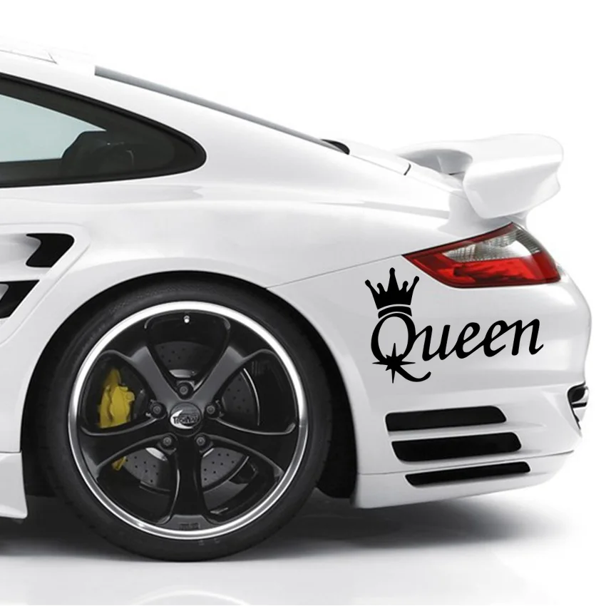 

Cartoon Queen Auto Stickers On The Car Cars Body Doorhandle Sticker Door Handle Decal decoration Accessories